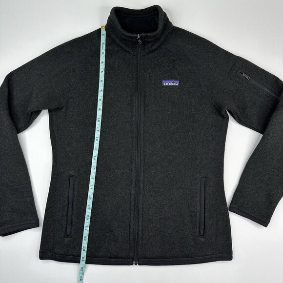 Patagonia Women's Black‎ Activewear Better Sweater Fleece Jacket S/C38.2 - Picture 13 of 16